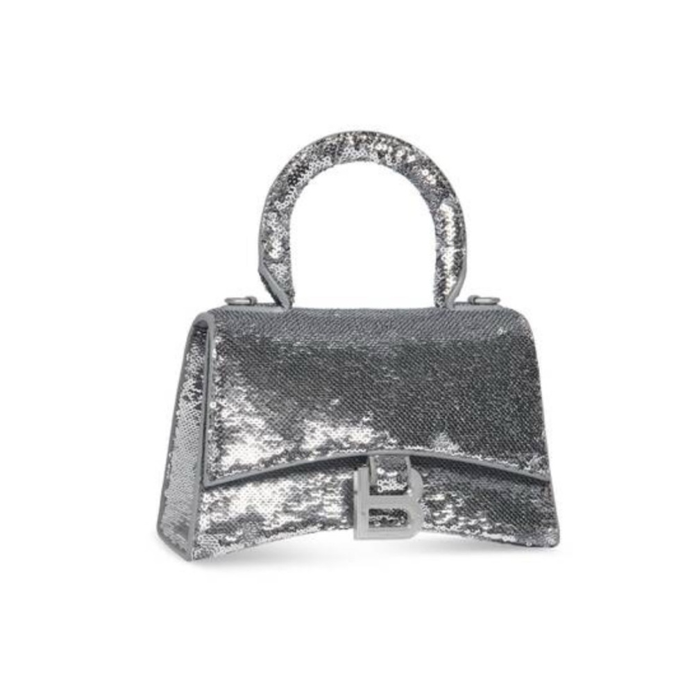 Balenciaga Silver Sequin XS Bag Excellent Condition - Picture 2 of 15